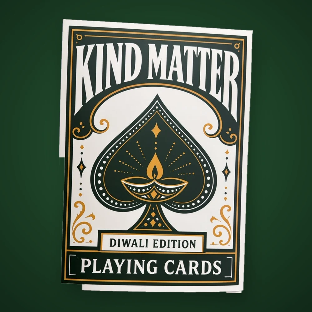 The Kind Matter Diwali Edition box, seen from above